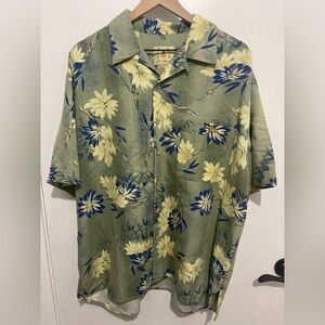 Joe Marlin Floral Short Sleeve Button-Up Shirt